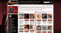 Desktop Screenshot of bluebeatmusic.com